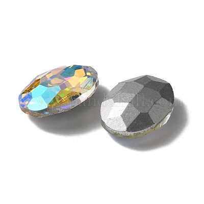 Заостренные заднее стекло горный хрусталь кабошоны DIY-WH0043-57D-01-1