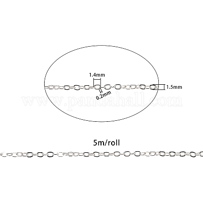 Железные кабельные цепи с латунным покрытием CH-CJ0001-02S-1