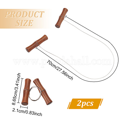 Резак для глины из проволоки из нержавеющей стали TOOL-WH0136-125-1