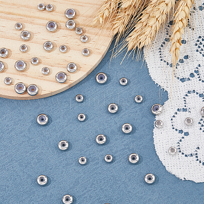 50 шт. 3 вида бусин из хирургической нержавеющей стали 316L STAS-DC0014-49-1