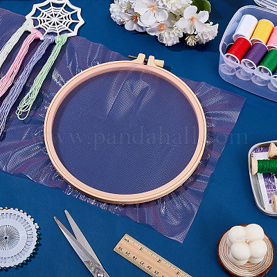 Водорастворимая ткань для вышивки крестиком&nbsp;DIY-WH0504-807A-1