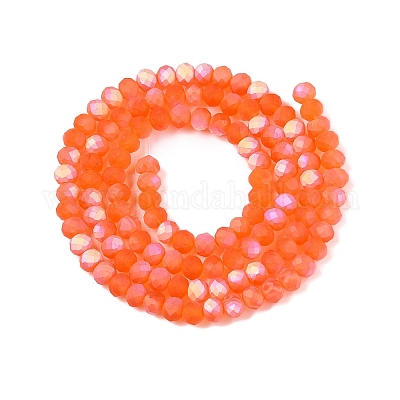 Прозрачные стеклянные бусины&nbsp;LS-EGLA-A044-T3mm-MB25-1