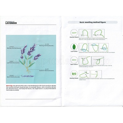 Набор для изготовления вышивки своими руками DIY-F088-05A-1