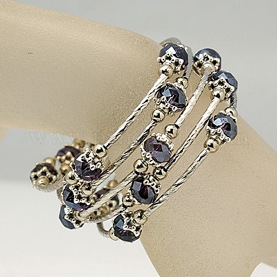 Мода обертку браслеты BJEW-JB00628-03-1