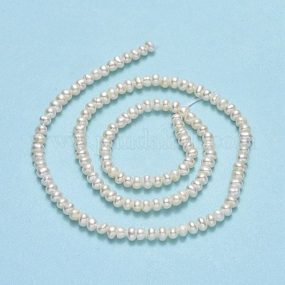 Нити из натурального культивированного пресноводного жемчуга PEAR-A005-21B-01-1