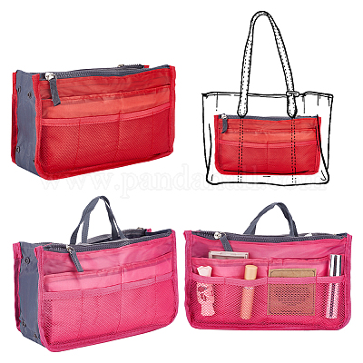 2шт. 2-х цветный многофункциональный органайзер-вкладыш для кошелька FIND-WR0010-69B-1