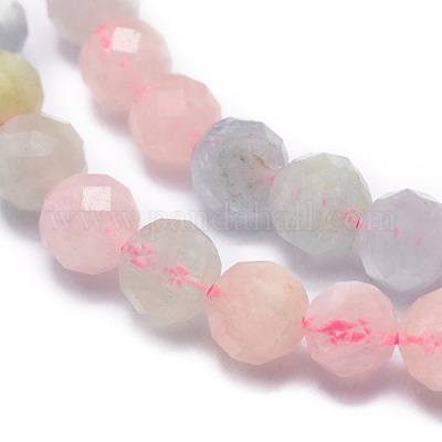 Природные морганит нитей бисера&nbsp;G-G792-32B-1