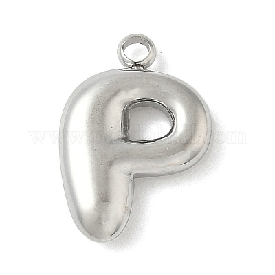 Подвески с инициалами из нержавеющей стали 304 STAS-S186-12P-P-1