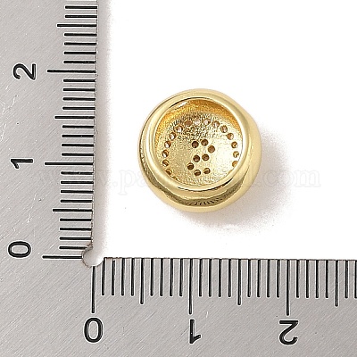 Подвески из латуни и кубического циркония KK-Z047-07G-S-RS-1