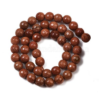 Синтетические голдстоуновские бисер пряди G-Z117-A01-8mm-1