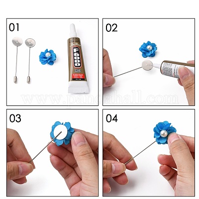 Фурнитура для броши из нержавеющей стали 201 STAS-S066-01-1