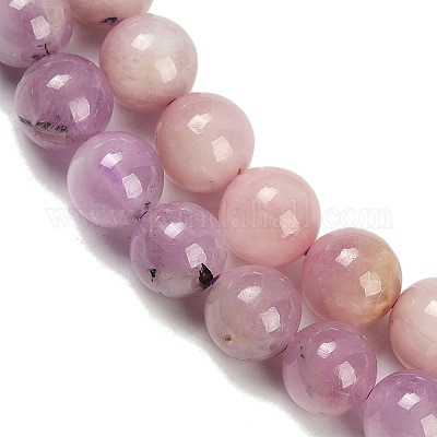 Природные кунцит бисер нитей G-L478-11-8mm-01-1