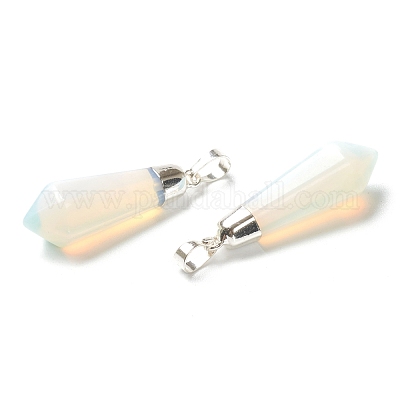 Опалитные остроконечные подвески G-P445-E06-1