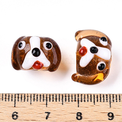 Бусины ручной работы бусины золотого песка LAMP-L079-03A-1