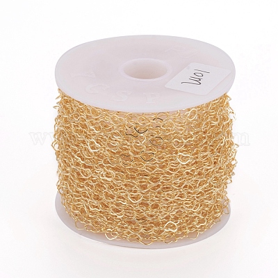 Латунные сердечные цепи CHC-D026-15B-G-1