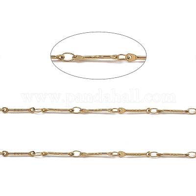 Ионное покрытие (ip) прямоугольные звенья цепи из нержавеющей стали 304 CHS-G025-11G-1