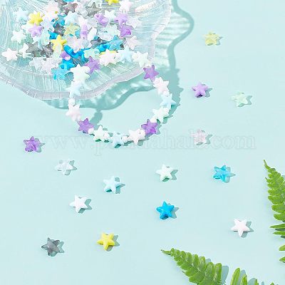 Звездный замок из пластикового шнура из ПВХ для крышки рта KY-FH0001-05-1