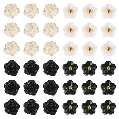 40 шт. 2 стиля 1-отверстия из АБС-пластика BUTT-TA0001-32-1