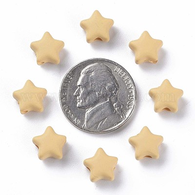 Лакированные бусины из акрила  X-MACR-S373-45-O07-1