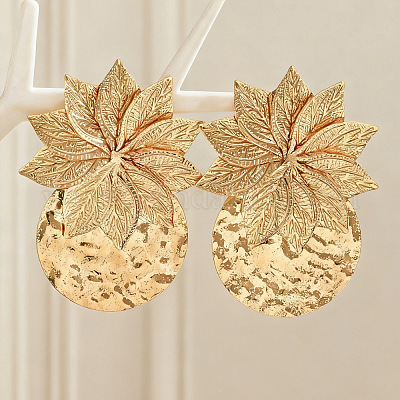 Серьги-гвоздики из сплава в богемном стиле FS-WG77AA9-01-1