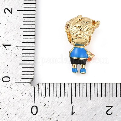 Стойки обшивки бисером латунной трубки KK-P287-04A-G-1