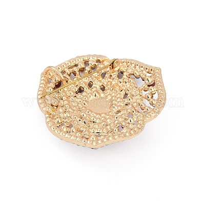 Сплава брошь JEWB-B024-01G-02-1