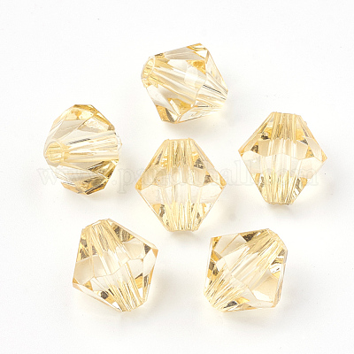 Прозрачные акриловые бусины&nbsp;TACR-S146-6mm-06-1