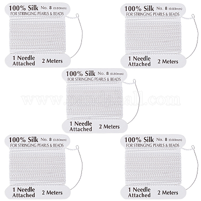 Чистый шелковый шнур OCOR-WH20019-02A-1