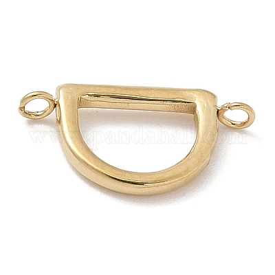 Подвески-буквы из нержавеющей стали 304 STAS-M108-01G-04-1