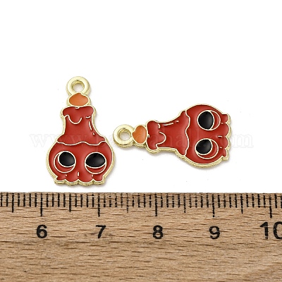 Подвески из сплава хэллоуина с эмалью STAS-I354-01G-A02-1