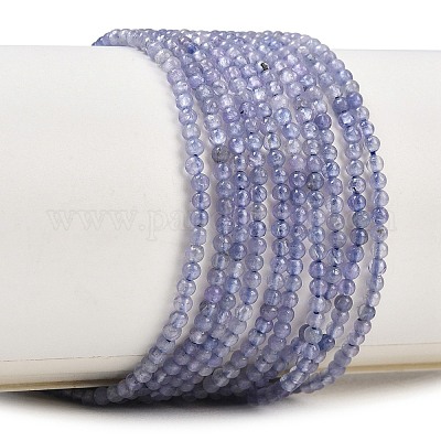 Натуральный танзанит бисер пряди&nbsp;G-B175-B02-2mm-1
