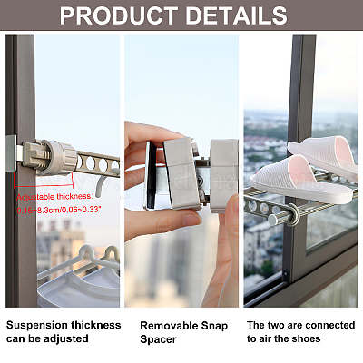 Переносная сушилка для одежды AJEW-WH0291-35-1