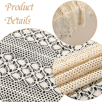 Nappes en polyester&nbsp;AJEW-WH20059-16-1