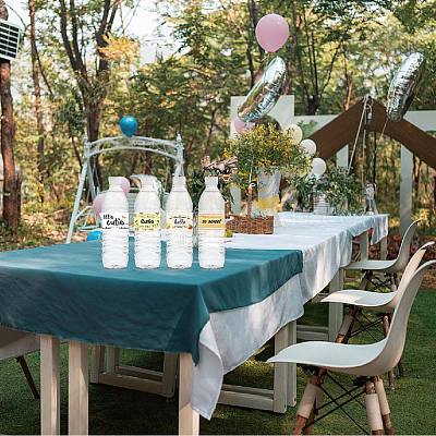 1 sacchetto di etichette adesive in plastica&nbsp;DIY-CN0002-09B-1