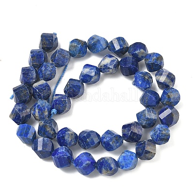 Natürlicher Lapislazuli Perlenstränge&nbsp;G-C267-B06-1