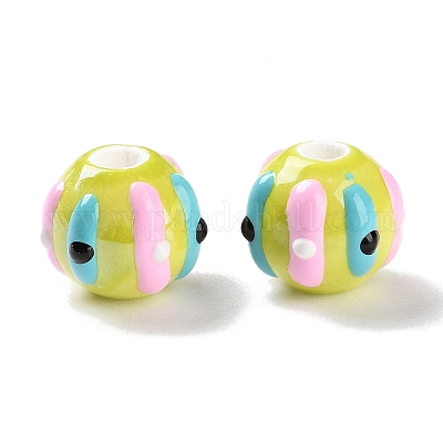 Фарфора ручной работы бисер нитей PORC-L078-01D-1