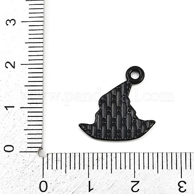 Подвески из сплава хэллоуина с эмалью ENAM-P259-01D-EB-1