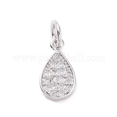 Латунные микро проложить кубического циркония подвески KK-I614-064P-1