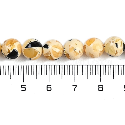 Синтетические нити янтарных бус G-M199-A03-03-1