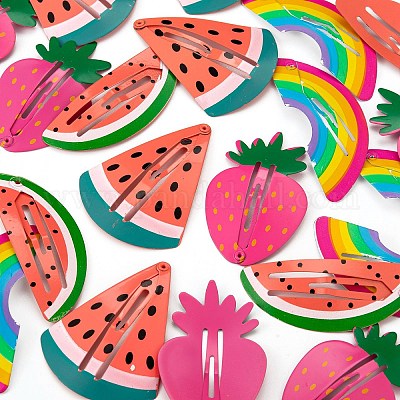 24 шт. 4 стильные заколки для волос с железной защелкой для выпечки PHAR-LS0001-03-1