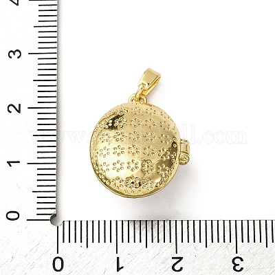 Латунь эмаль Locket подвески&nbsp;LS-KK-F912-07G-1