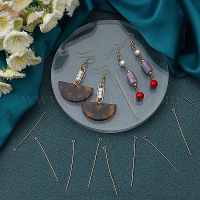 100 шт. латунные штифты для глаз KK-BBC0002-88-1