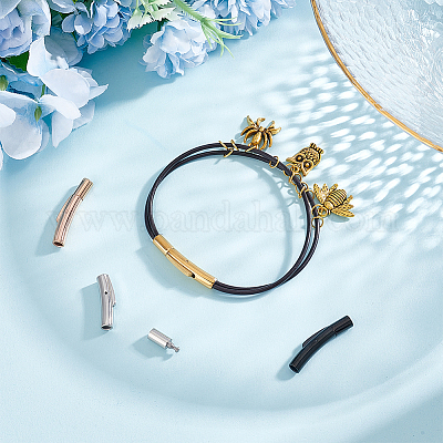 4 комплект 4-х цветных штыковых застежек из хирургической нержавеющей стали 316L STAS-OC0001-17A-1