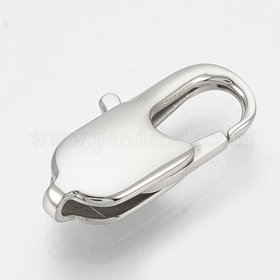 Stainless Steel Lobster Clasp - 30pcs 16mm Metal Lobster Clasps