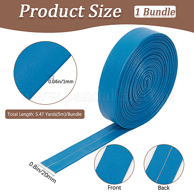 5м складной плоский шнур из искусственной кожи&nbsp;OCOR-WH20012-14D-10-1