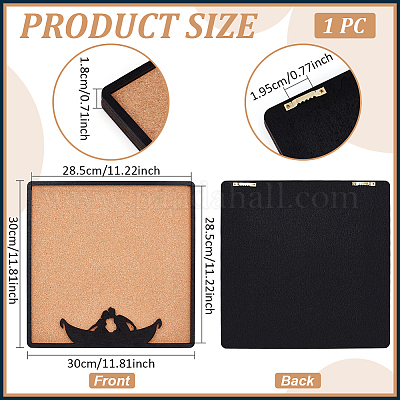 Шестиугольная настенная брошь ODIS-WH0329-84B-1