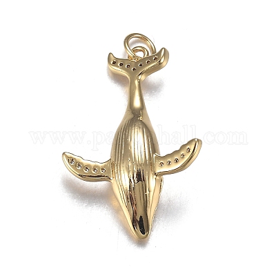 Кулоны из латуни с прозрачным фианитом ZIRC-F120-072G-1