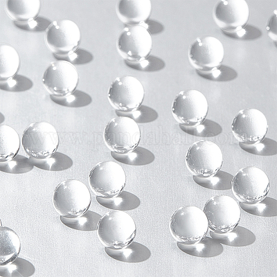 100 шт. сферические бусины из натурального кварца G-NB0005-51B-1