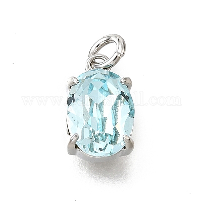 Латунь стекло амулеты KK-V011-33P-1