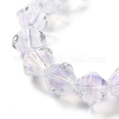 Бусы лэмпворк ручной работы LAMP-Q036-03C-1